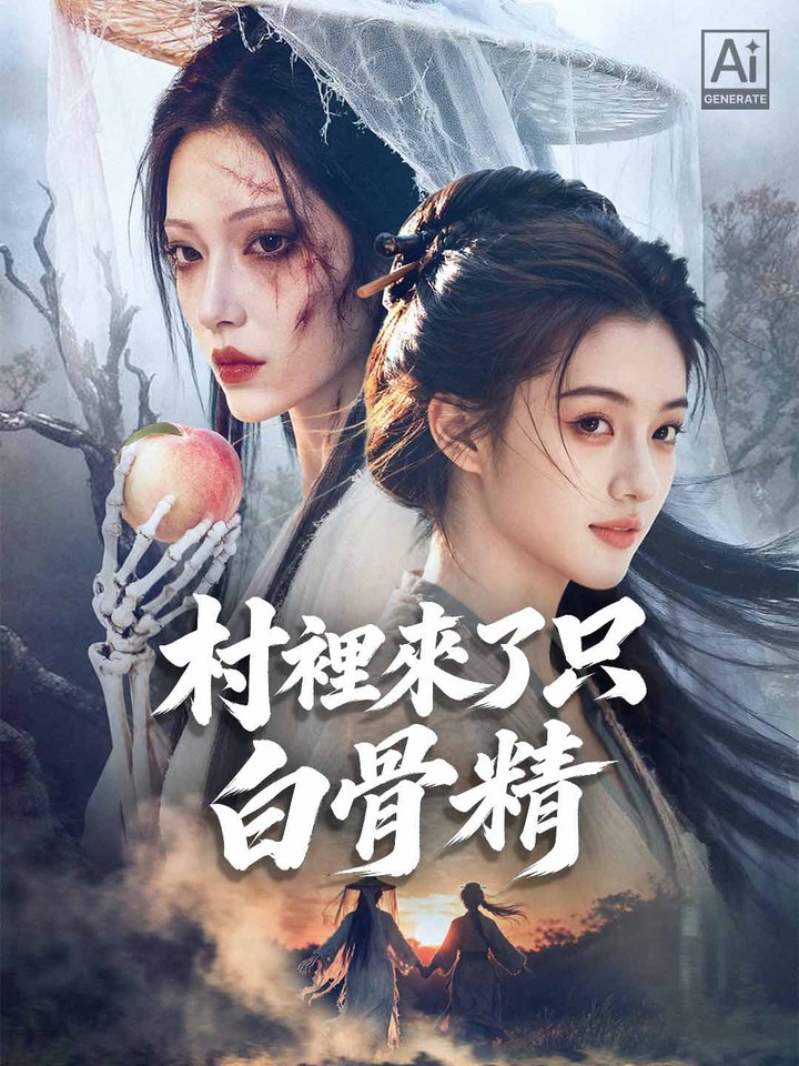 《村裡來了只白骨精》海報
