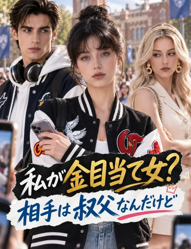 私が金目当て女?相手は叔父なんだけど(吹き替え) ポスター