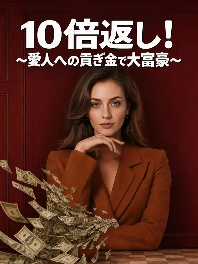 10倍返し！～愛人への貢ぎ金で大富豪～ ポスター