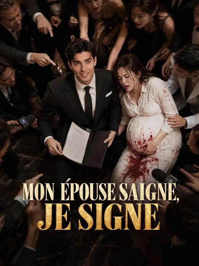 MON ÉPOUSE SAIGNE, JE SIGNE poster