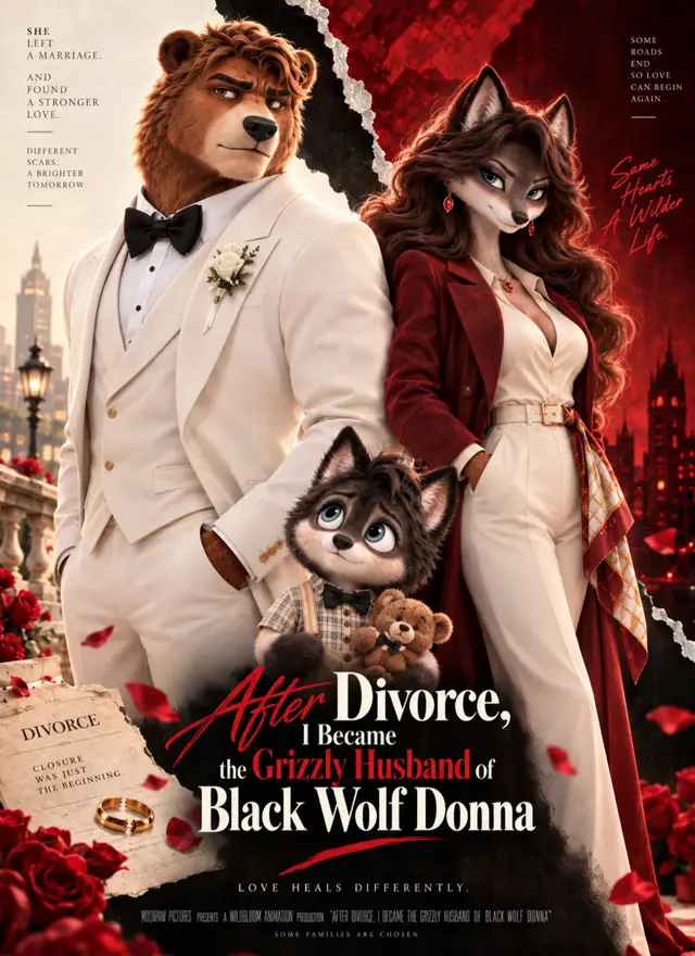 After Divorce, I Became the Grizzly Husband of Black Wolf Donna โปสเตอร์