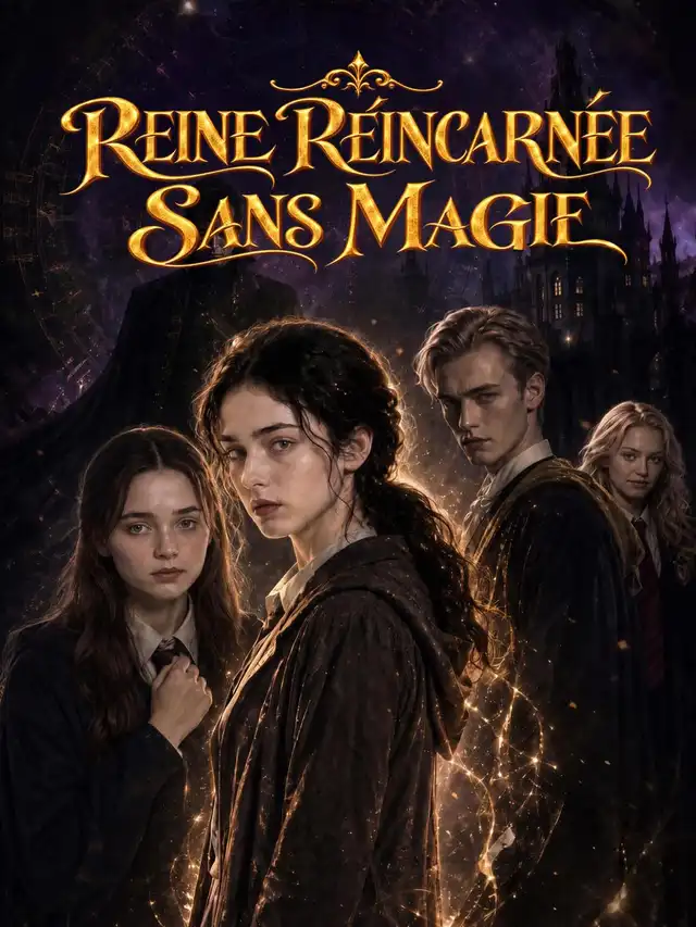REINE RÉINCARNÉE SANS MAGIE ملصق