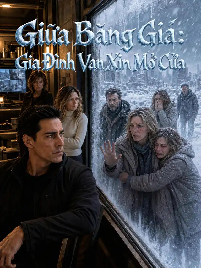 Giữa Băng Giá: Gia Đình Van Xin Mở Cửa áp phích