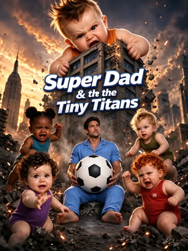Super Dad & the Tiny Titans 海報