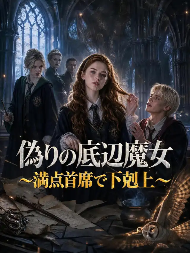偽りの底辺魔女～満点首席で下剋上～ ポスター