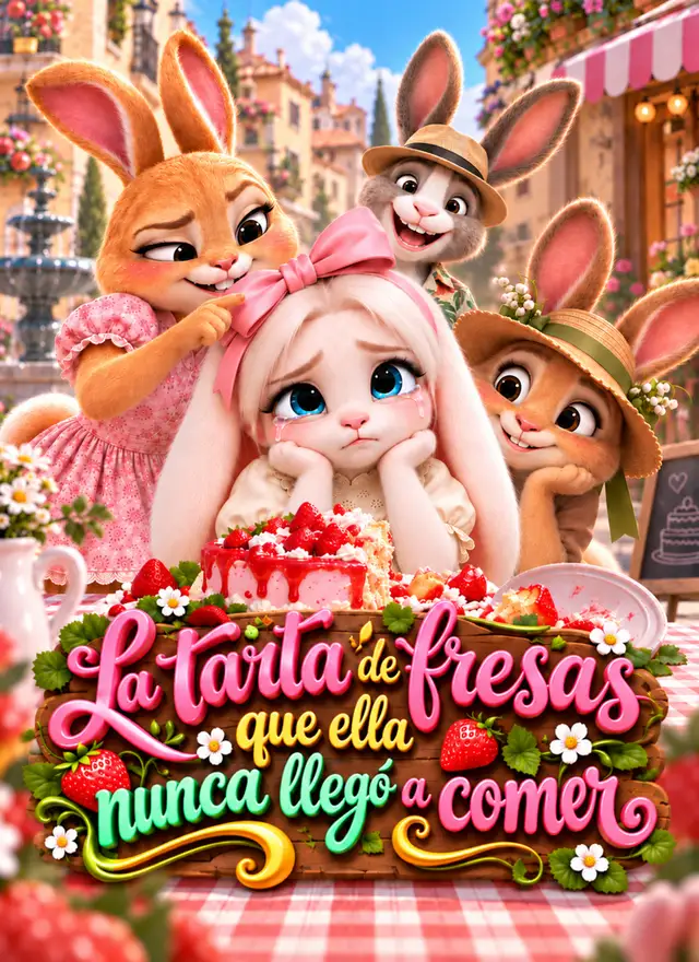 La tarta de fresas que ella nunca llegó a comer. póster