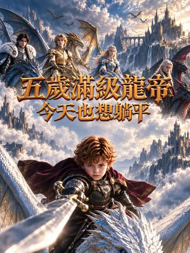 五歲滿級龍帝今天也想躺平 海報