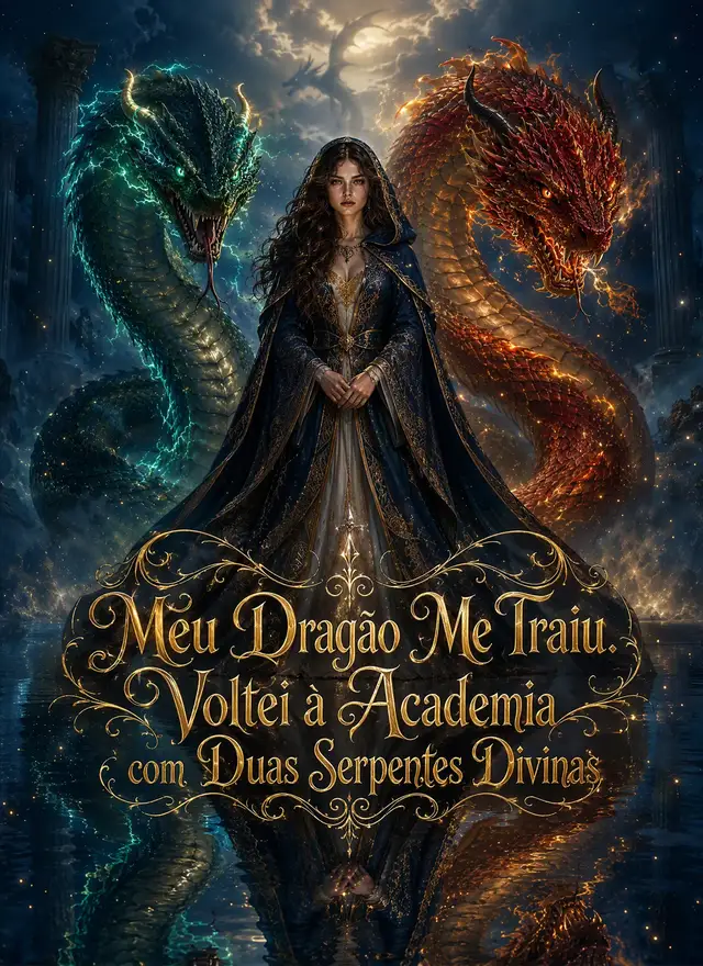 Meu Dragão Me Traiu. Voltei à Academia com Duas Serpentes Divinas affiche