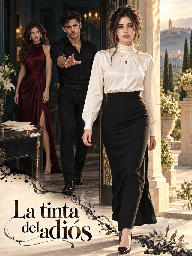 La tinta del adiós poster