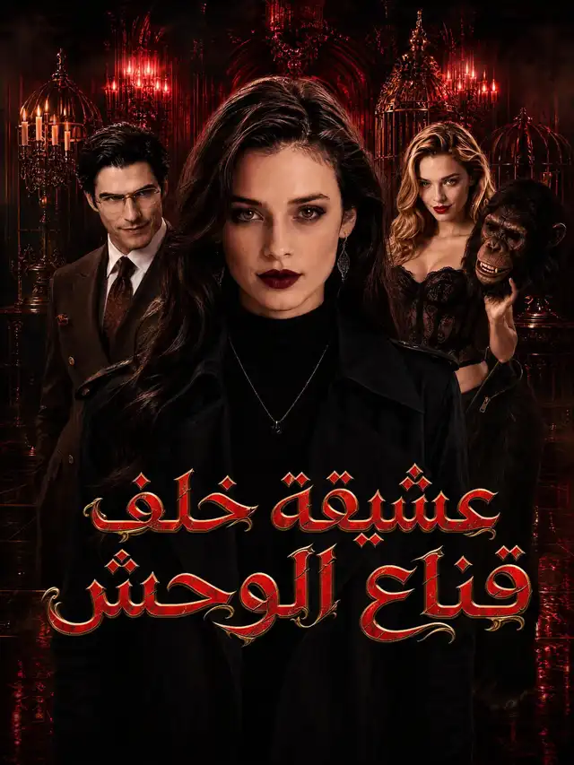 عشيقة خلف قناع الوحش ポスター