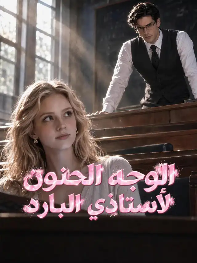 الوجه الحنون لأستاذي البارد ملصق