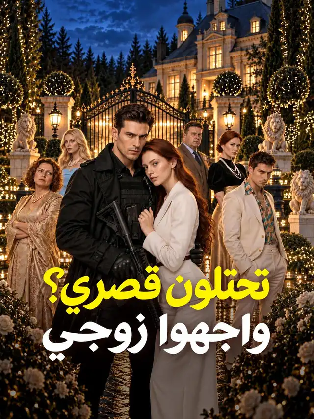 تحتلون قصري؟ واجهوا زوجي ملصق