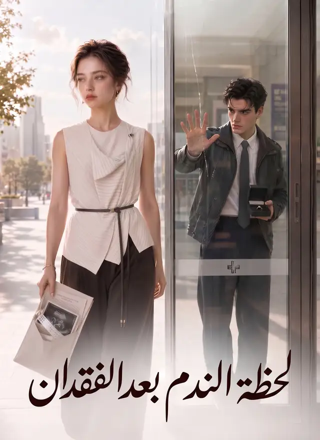 لحظة الندم بعد الفقدان ملصق