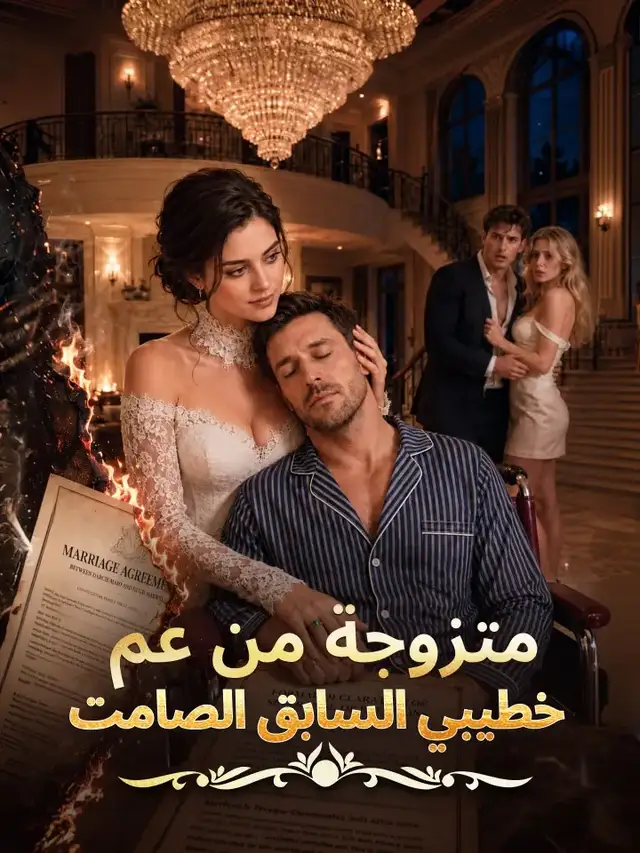 متزوجة من عم خطيبي السابق الصامت ملصق