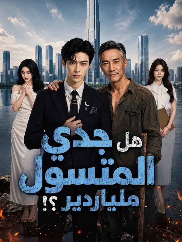 هل جدي المتسول ملياردير؟! ملصق