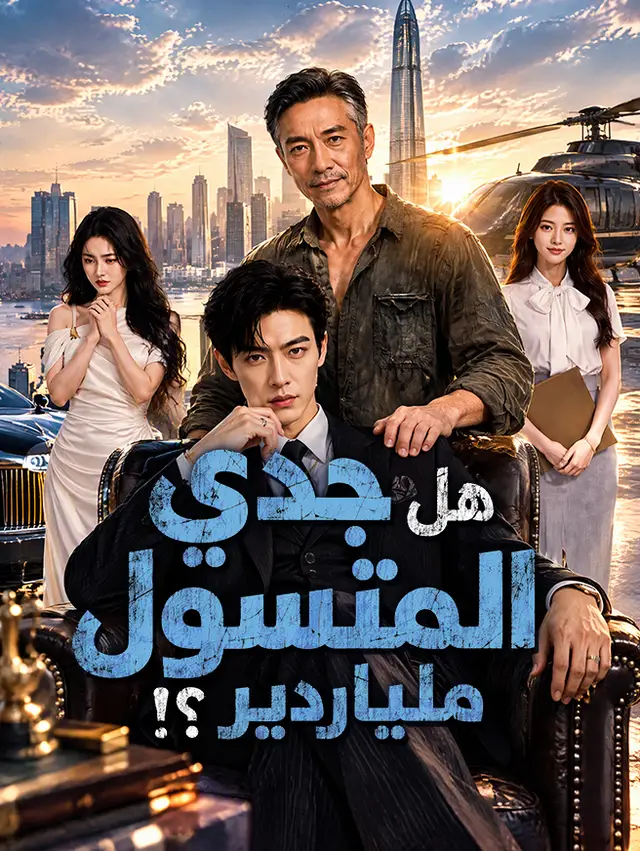 هل جدي المتسول ملياردير؟! ملصق
