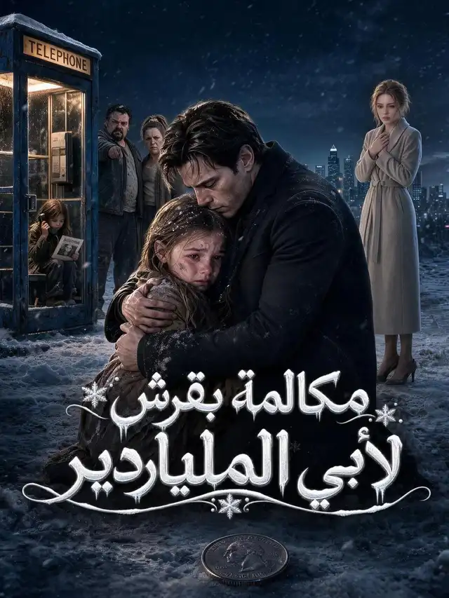 مكالمة بقرش لأبي الملياردير ملصق