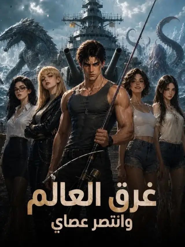 ‫غرق العالم، وانتصر عصاي‬ ملصق