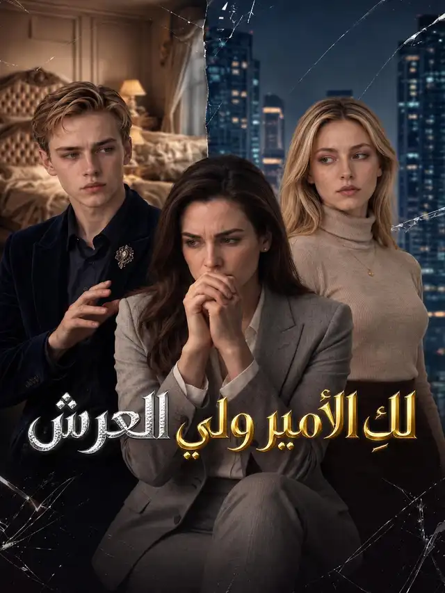 لكِ الأمير ولي العرش ملصق