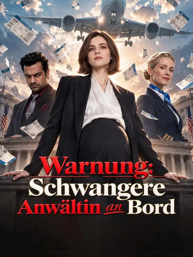 Warnung: Schwangere Anwältin an Bord ملصق