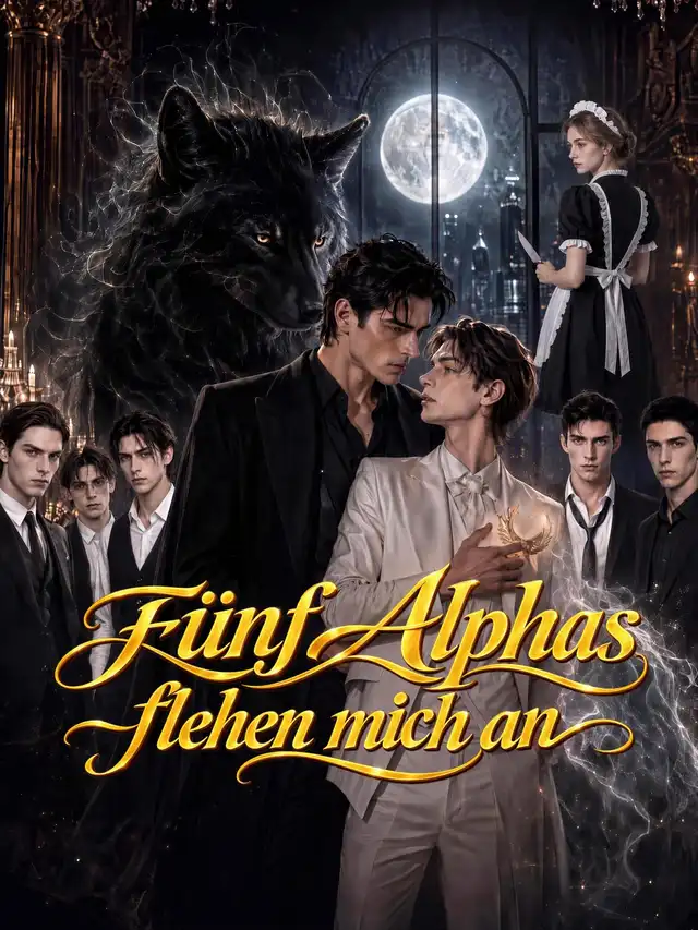 Fünf Alphas flehen mich an poster