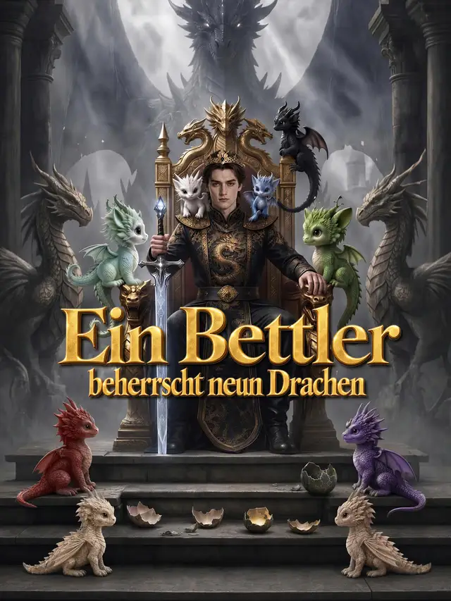 Ein Bettler beherrscht neun Drachen poster
