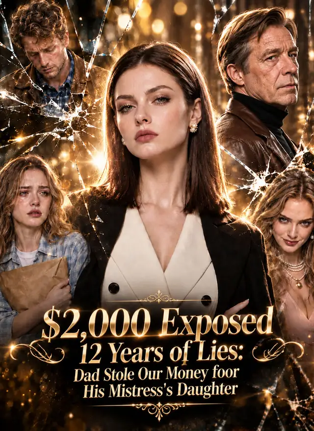 $2,000 Exposed 12 Years of Lies: Dad Stole Our Money for His Mistress’s Daughter โปสเตอร์