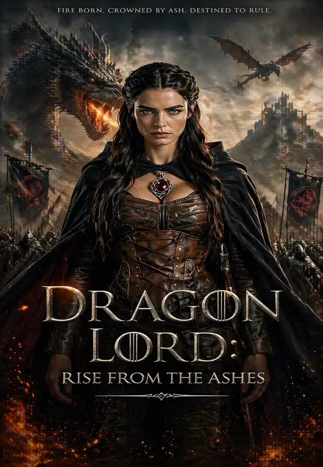 DRAGON LORD RISE FROM THE ASHES ملصق