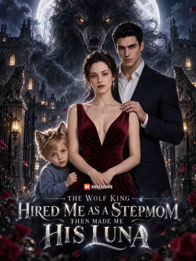 The Wolf King Hired Me as a Stepmom, Then Made Me His Luna ملصق