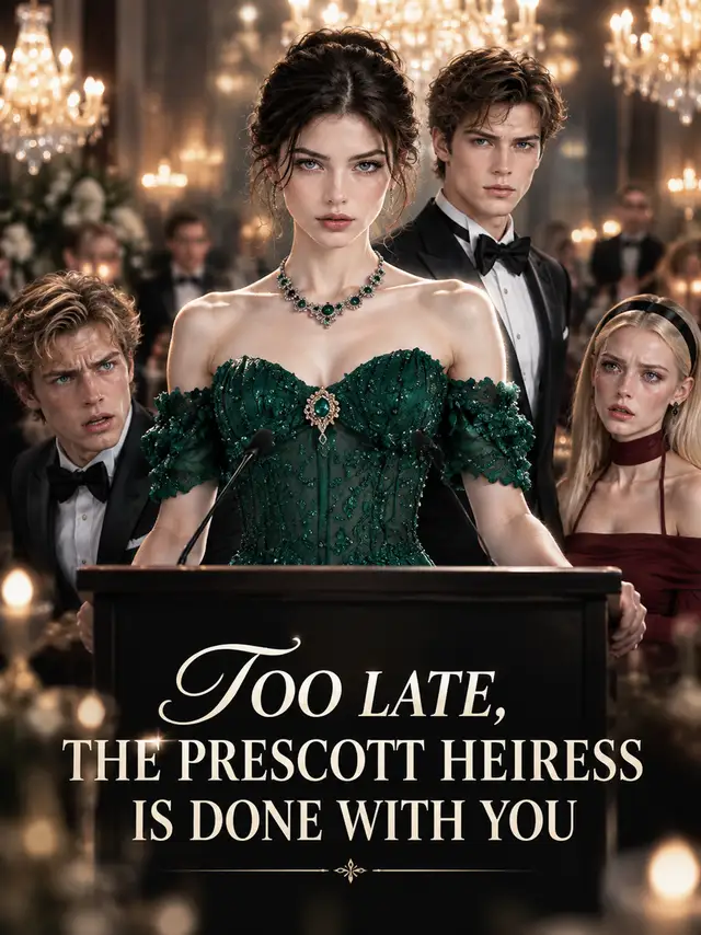 TOO LATE, THE PRESCOTT HEIRESS IS DONE WITH YOU poster