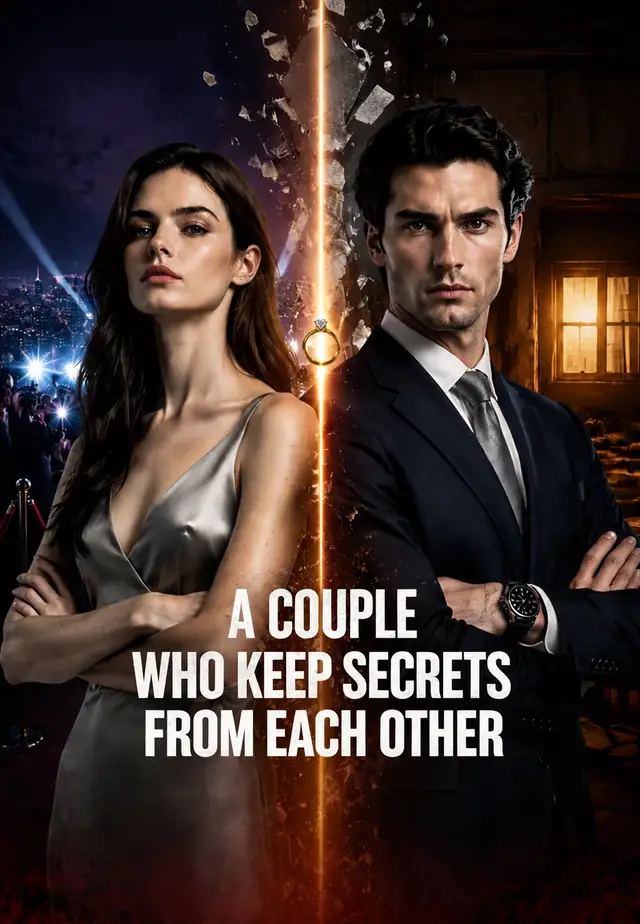 A couple who keep secrets from each other ポスター