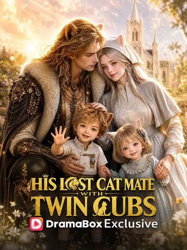 His Lost Cat Mate With Twin Cubs 포스터