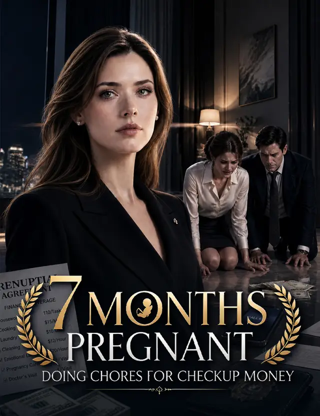 7 Months Pregnant, Doing Chores for Checkup Money poster