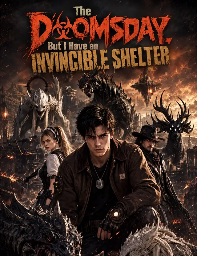 The Doomsday, But I Have an Invincible Shelter ポスター