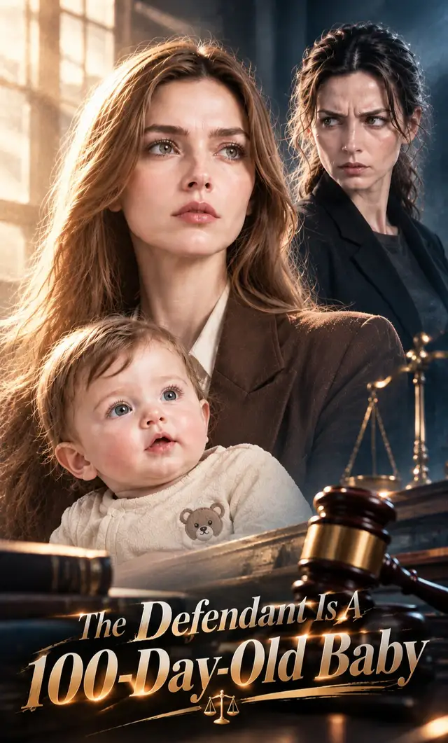 The Defendant Is A 100‑Day‑Old Baby ポスター