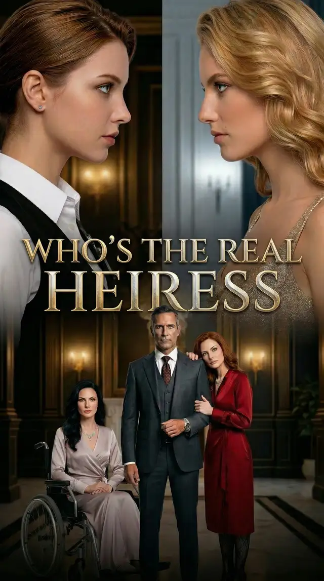 WHO'S THE REAL HEIRESS ملصق