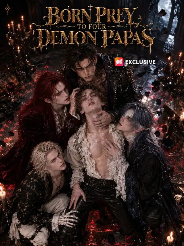 Born Prey to Four Demon Papas โปสเตอร์