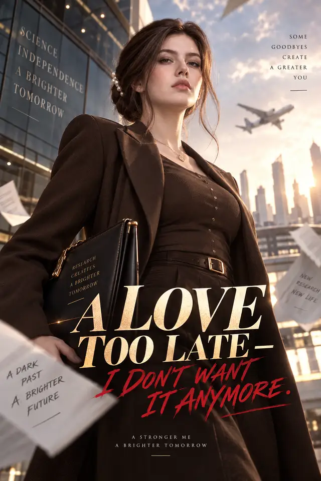 A LOVE TOO LATE — I DON’T WANT IT ANYMORE. poster