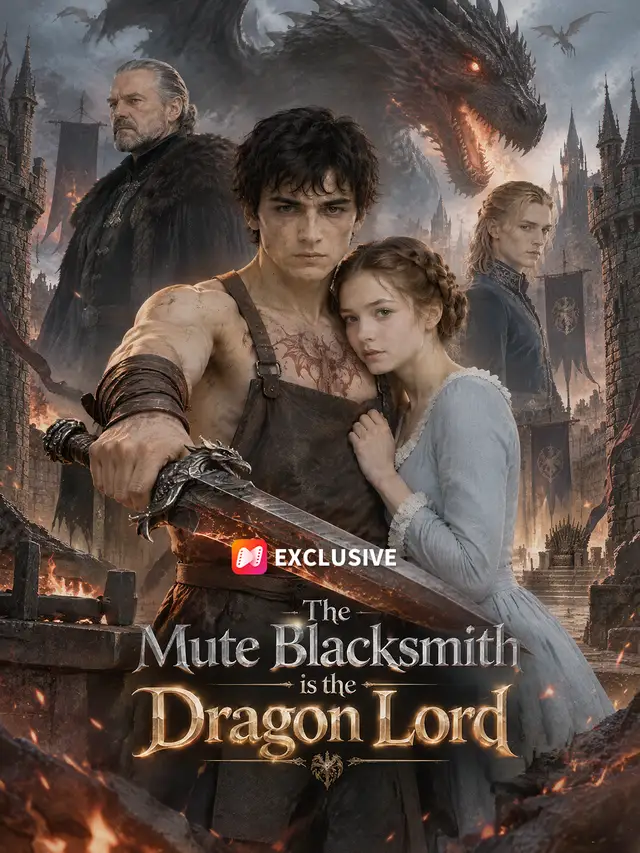 The Mute Blacksmith is the Dragon Lord ملصق