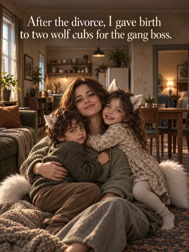 After the divorce, I gave birth to two wolf cubs for the gang boss. póster