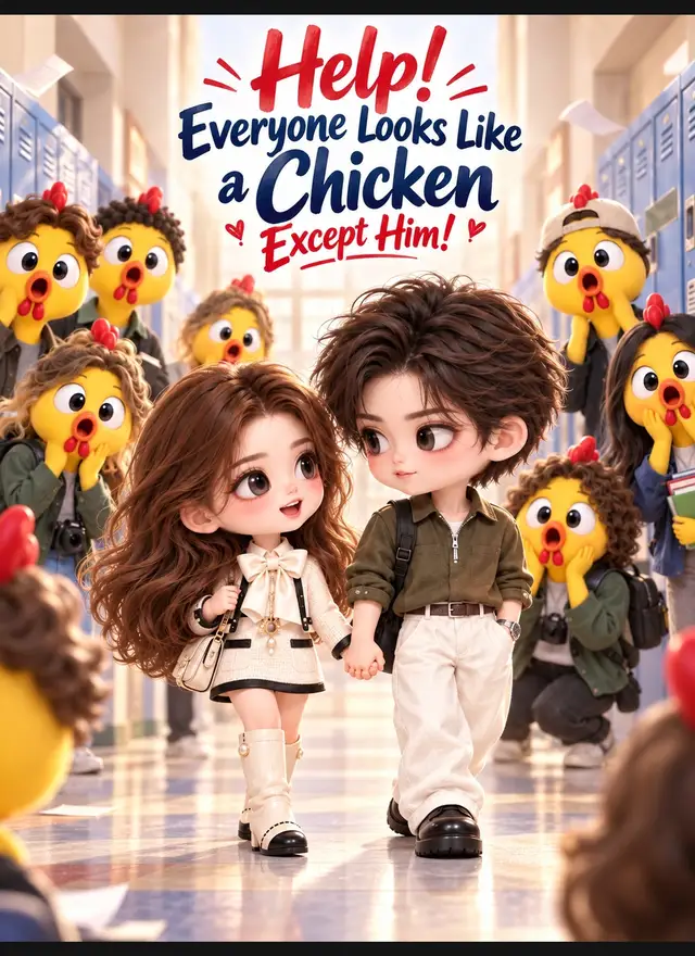Help! Everyone Looks Like a Chicken Except Him! โปสเตอร์