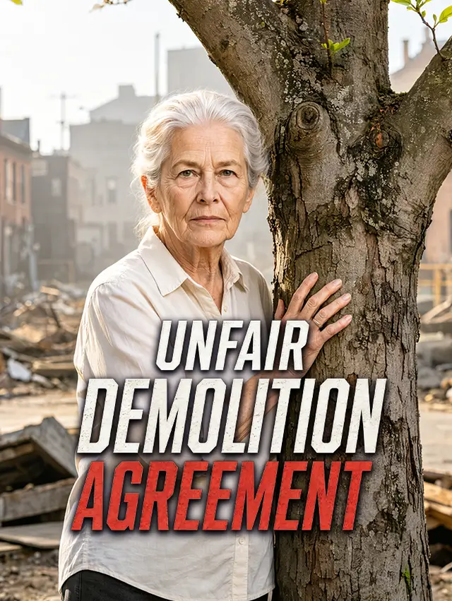 Unfair Demolition Agreement poster