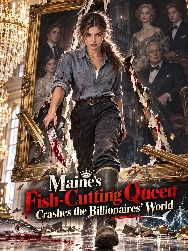 Maine’s Fish-Cutting Queen Crashes the Billionaires’ World ملصق