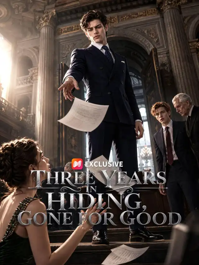 Three Years in Hiding, Gone for Good โปสเตอร์