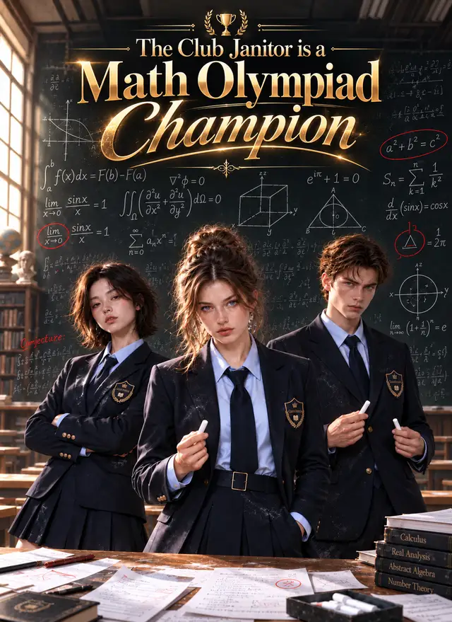 The Club Janitor is a Math Olympiad Champion ポスター