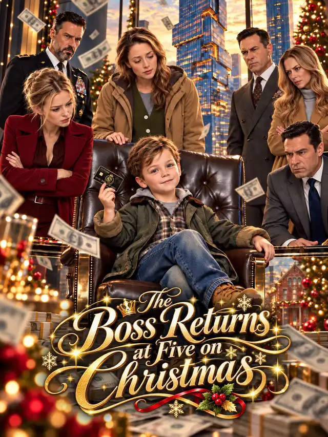 The Boss Returns at Five on Christmas ملصق