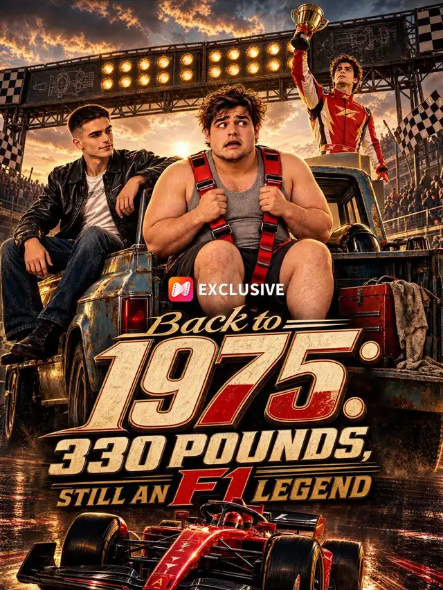Back to 1975: 330 Pounds, Still an F1 Legend poster