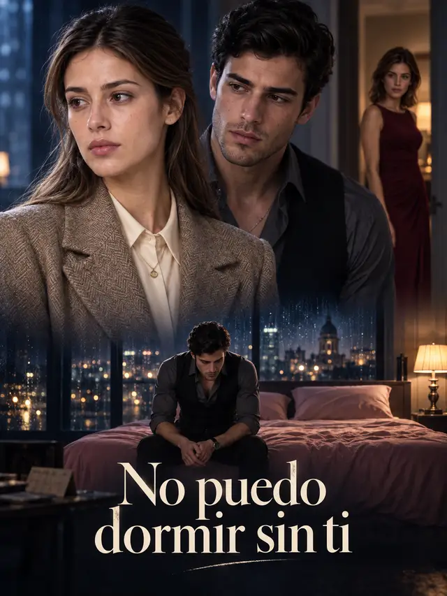 No puedo dormir sin ti ملصق