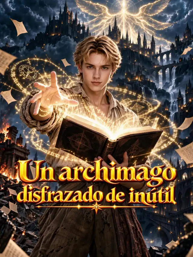 Un archimago disfrazado de inútil ملصق