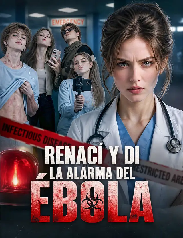 Renací y di la alarma del ébola(Doblado) póster